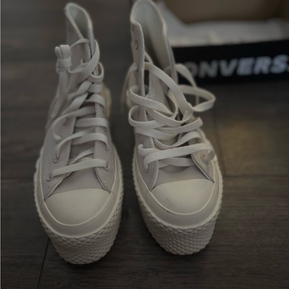 Light purple platform Converse new in box - Picture 3 of 4